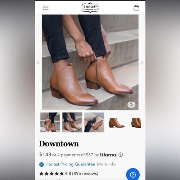 Thursday Boot Company - Downtown Bootie - Picture 8 of 13